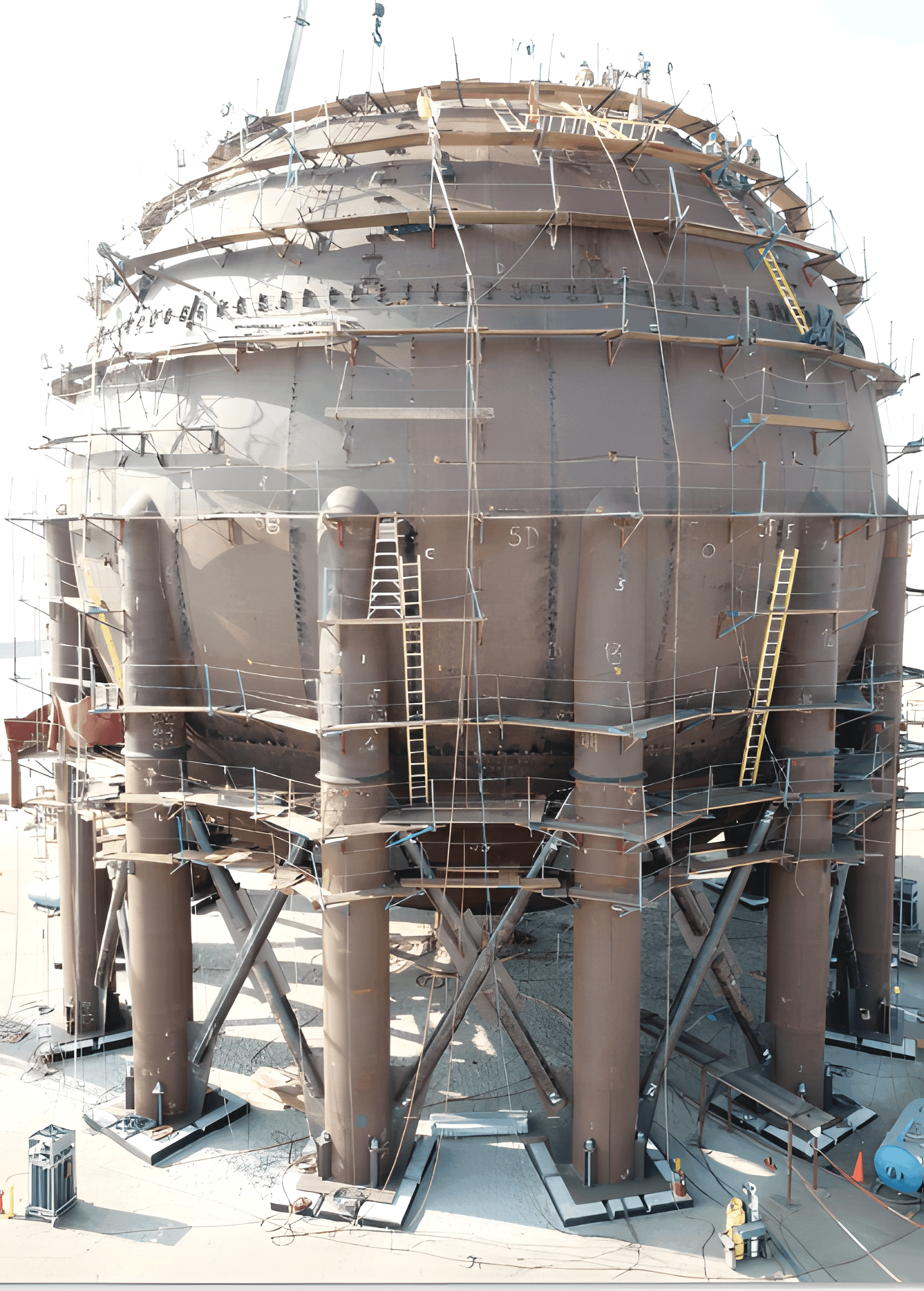 Esfera LPG Oxiquim, Mejillones
