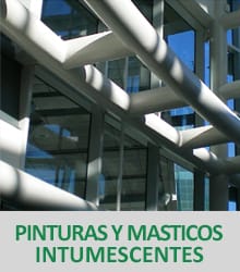 Pinturas y másticos intumescentes